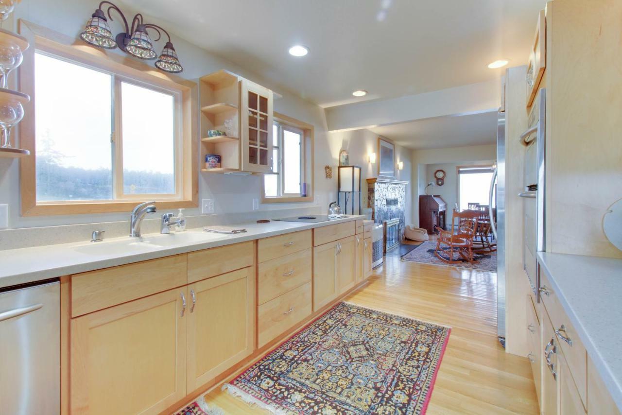 Lopez Island Agate Beach Waterfront Home Islandale 외부 사진